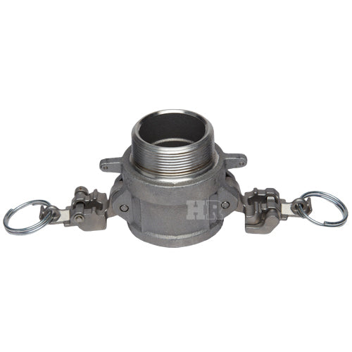 Aluminum Locking 1" Female Camlock x 1" Male NPT (USA)