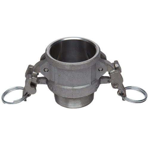 Aluminum Locking 1 1/2" Female Camlock x 1 1/2" Male NPT (USA)