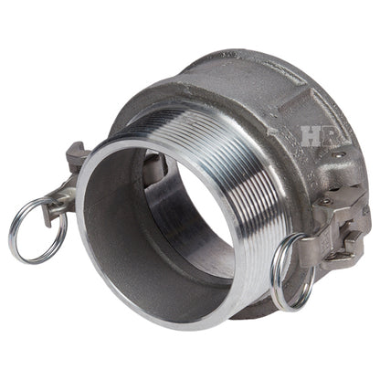 Aluminum Locking 3" Female Camlock x 3" Male NPT (USA)