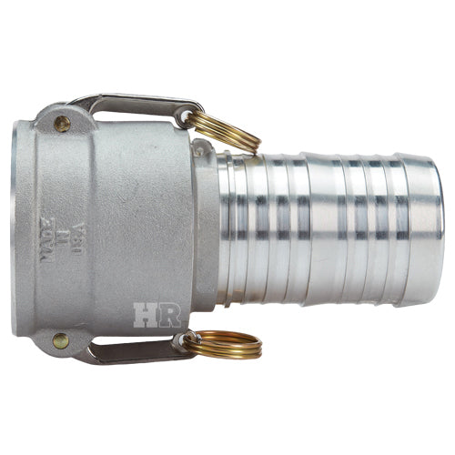 Aluminum 3" Swivel Female Camlock to Hose Shank (USA)