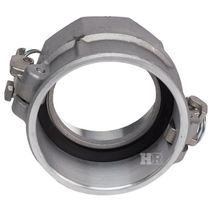 Aluminum Locking 6" Female Camlock x 6" Female NPT (USA)