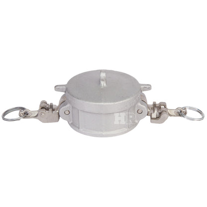 Aluminum Locking 3" Female Camlock Dust Cap (USA)