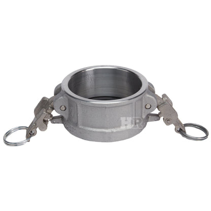 Aluminum Locking 4" Female Camlock Dust Cap (USA)