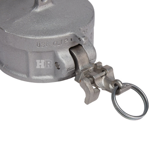 Aluminum Locking 6" Female Camlock Dust Cap (USA)
