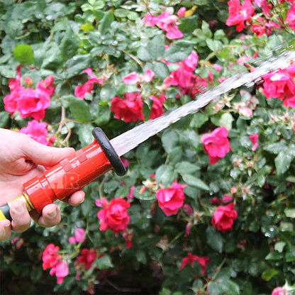 Plastic Red Garden Hose Nozzle (GHT)