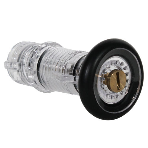 Clear Plastic Garden Hose Nozzle (GHT)