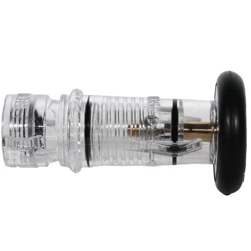 Clear Plastic Garden Hose Nozzle (GHT)