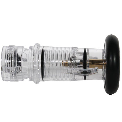 Clear Plastic Garden Hose Nozzle (GHT)