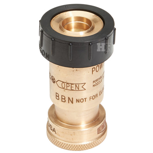 Brass 1" Heavy-Duty Industrial Nozzle (NH)