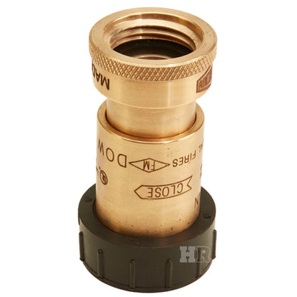 Brass 1" Heavy-Duty Industrial Nozzle (NH)