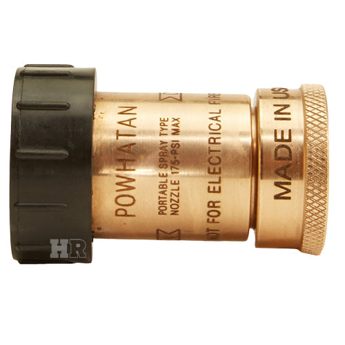 Brass 1" Heavy-Duty Industrial Nozzle (NH)