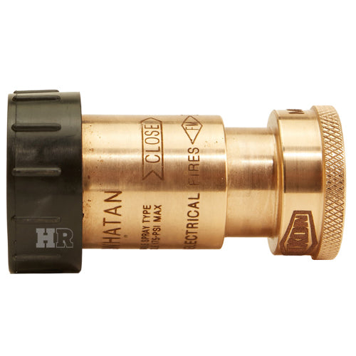 Brass 1" Heavy-Duty Industrial Nozzle (NH)