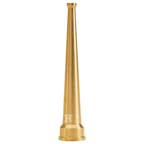 Brass 1" Smooth Bore Fire Nozzle (NPSH)