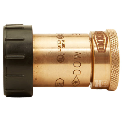 Brass 1" Heavy-Duty Industrial Nozzle (NPSH)