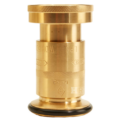 Brass 1 1/2" Industrial Washdown Nozzle (NH)