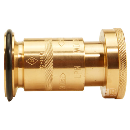 Brass 1 1/2" Industrial Washdown Nozzle (NH)