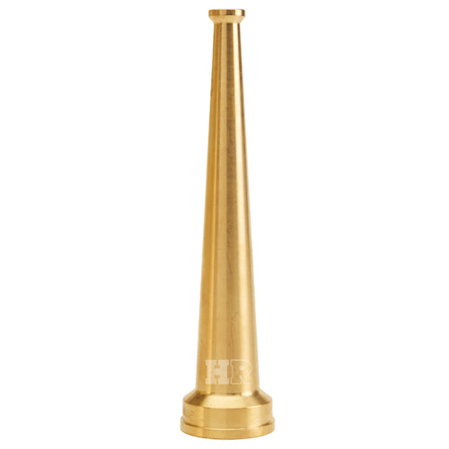 Brass 1 1/2" Smooth Bore Fire Nozzle (NH)