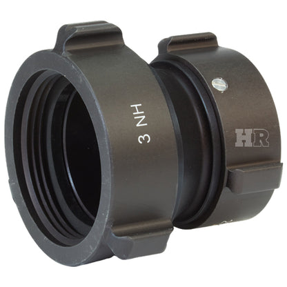 Aluminum 3" NH to 2 1/2" NH Double Female