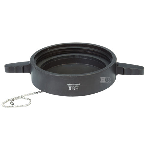 Aluminum 6" NH Long Handle Cap with Chain