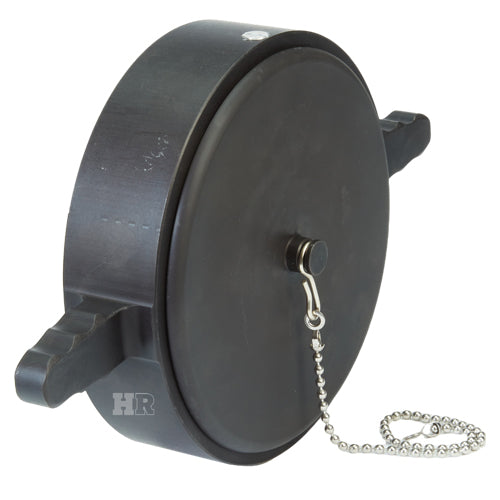 Aluminum 6" NH Long Handle Cap with Chain