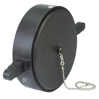 Aluminum 6" NH Long Handle Cap with Chain