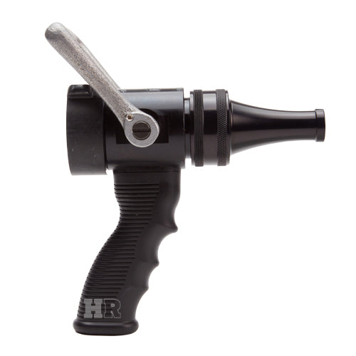 Aluminum 1 1/2" x 3/8" Orifice Pistol Grip Smooth Bore Nozzle (NH)