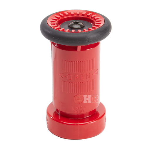 Plastic 1 1/2" Red Fire Nozzle (NPSH)