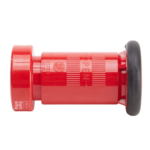Plastic 1 1/2" Red Fire Nozzle (NPSH)