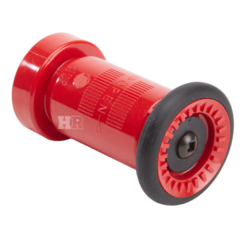 Plastic 1 1/2" Red Fire Nozzle (NPSH)