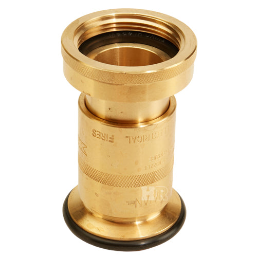Brass 1 1/2" Industrial Washdown Nozzle (NPSH)