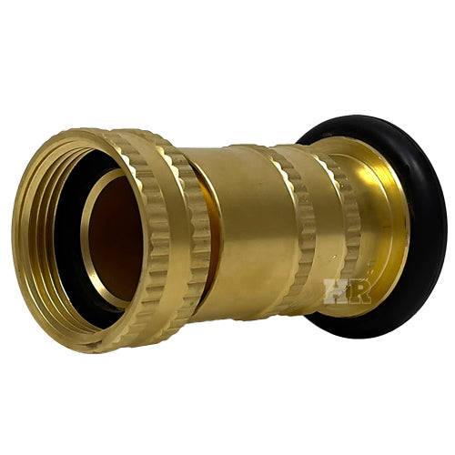 Brass 1 1/2" Fire Nozzle (NPSH)