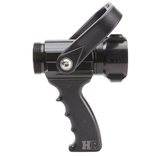 Industrial Aluminum 1 1/2" Pistol Grip Red Fire Nozzle (NPSH)