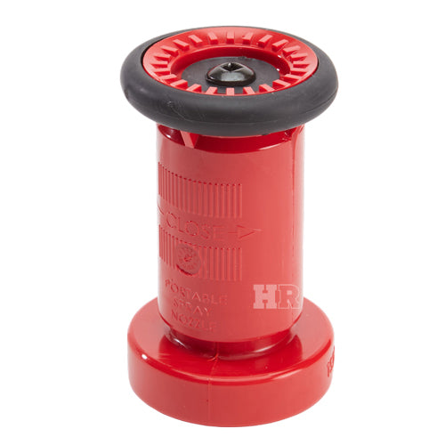 Plastic 2" Red Fire Nozzle (NPSH)