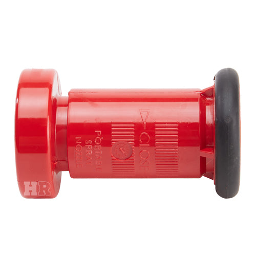 Plastic 2" Red Fire Nozzle (NPSH)