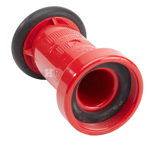 Plastic 2" Red Fire Nozzle (NPSH)
