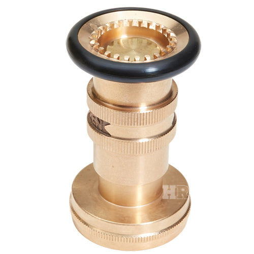 Brass 2" Heavy-Duty Industrial Fire Nozzle (NPSH)