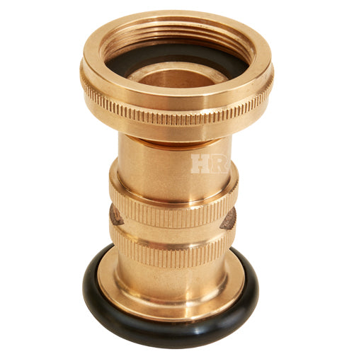 Brass 2" Heavy-Duty Industrial Fire Nozzle (NPSH)