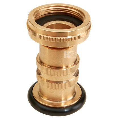Brass 2" Heavy-Duty Industrial Fire Nozzle (NPSH)