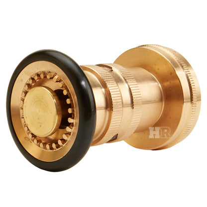 Brass 2" Heavy-Duty Industrial Fire Nozzle (NPSH)