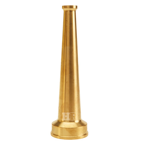 Brass 2 1/2" Smooth Bore Fire Nozzle (NH)
