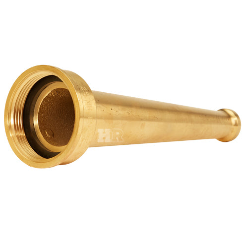 Brass 2 1/2" Smooth Bore Fire Nozzle (NH)