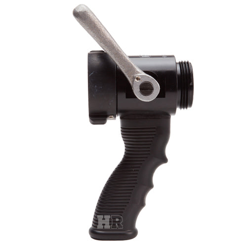Aluminum Heavy-Duty 1 1/2" NH Ball Shut-Off With Pistol Grip