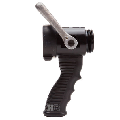 Aluminum Heavy-Duty 1 1/2" NPSH Ball Shut-Off With Pistol Grip
