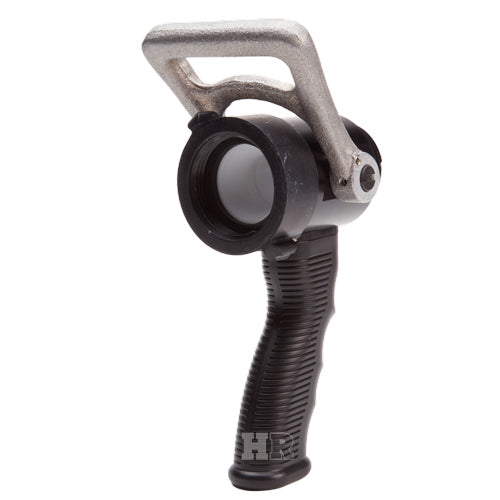 Aluminum Heavy-Duty 1 1/2" NPSH Ball Shut-Off With Pistol Grip