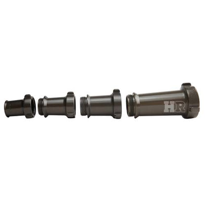 Aluminum 2 1/2" Quad Stacked Tips (NH)