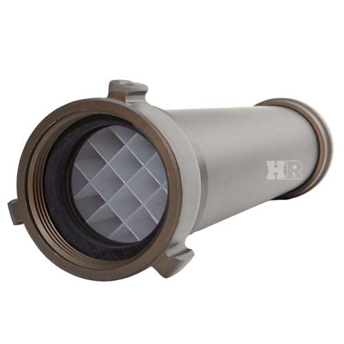 Aluminum 2 1/2" Discharge Pipe With Stream Straightener (16" Long)