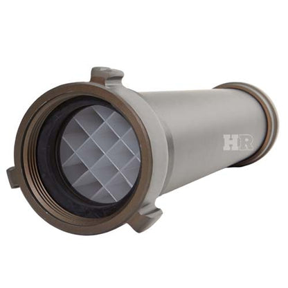 Aluminum 2 1/2" Discharge Pipe With Stream Straightener (16" Long)