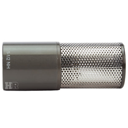 Aluminum 1 1/2" NH Barrel Strainer with Foot Valve