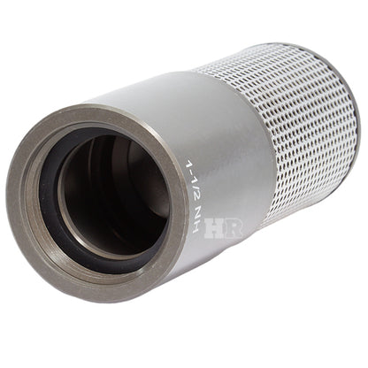 Aluminum 1 1/2" NH Barrel Strainer with Foot Valve