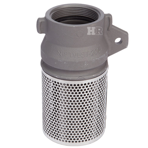 Aluminum 2" NPSH Barrel Strainer with Foot Valve